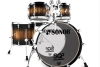 1051306-2  - Sonor SQ2 4 Pce Drum Kit, Shell Pack, African Marble, Violet Burst